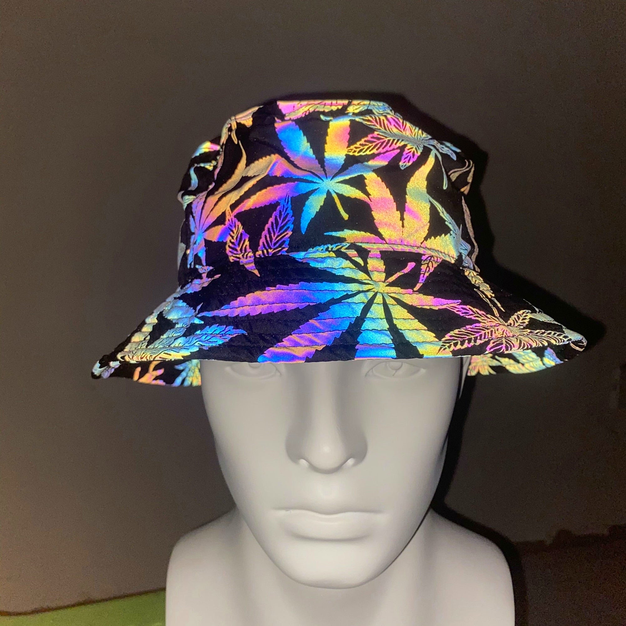 Discover a new and exciting way to express your style with hip HOLOGRAPHIC RAVE BUCKET HATS. Featuring a bold holographic design, these bucket hats are perfect for any Music Festival or Rave. Show off your unique fashion sense while staying safe, comfortable, and protected from the sun with these Trippy Rave Inspired Designs! 