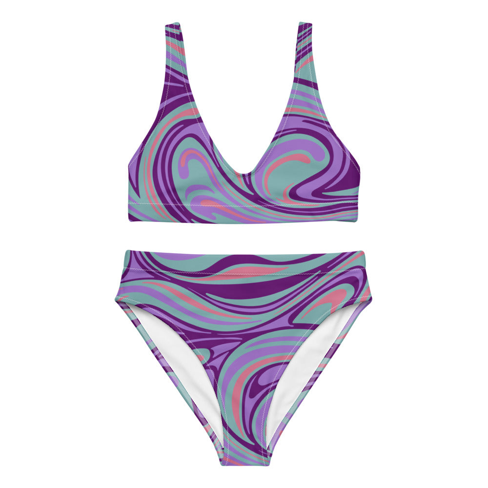 Groovy Purple rave bikini